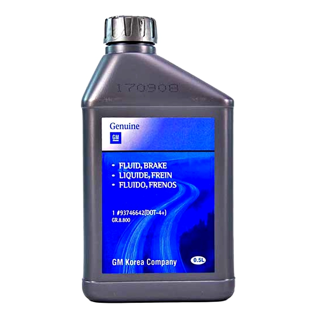 Гальмівна рідина GM DOT 4+ Brake Fluid пластик 0.5 л 93746642 - zapix