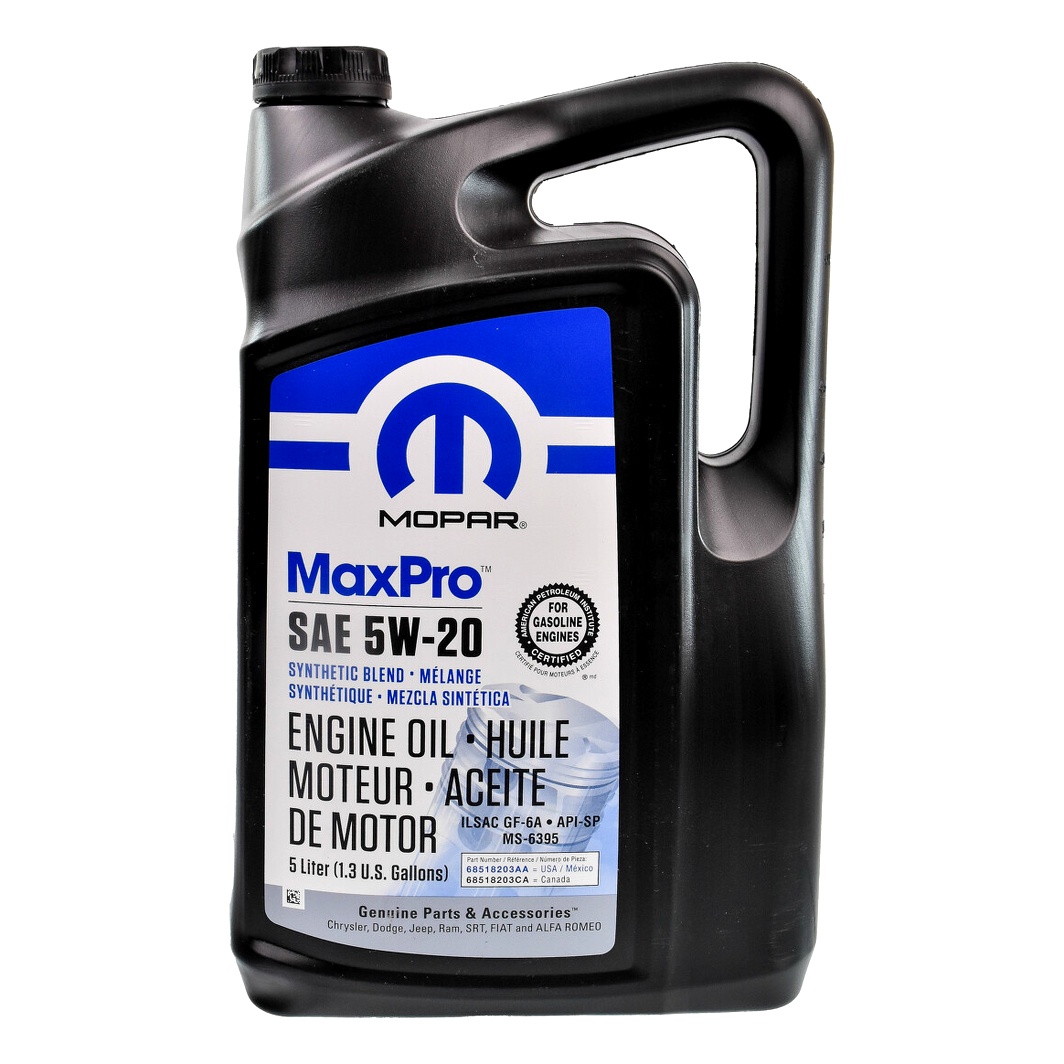 Моторна олива MOPAR MaxPro GF-6A 5W-20 5 л (68518203AA) - zapix