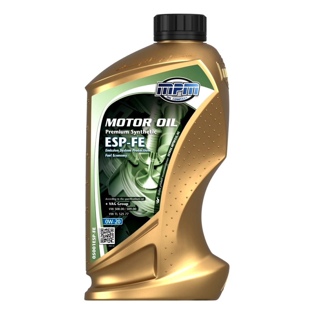 Моторное масло MPM Premium Synthetic ESP-FE 0W-20 1 л (05001ESPFE)