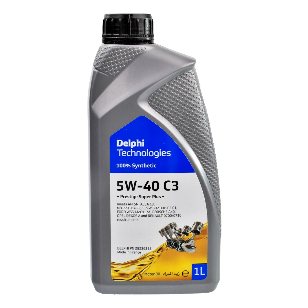 Моторна олива DELPHI Prestige Super Plus C3 5W-40 1 л (28236315) - zapix