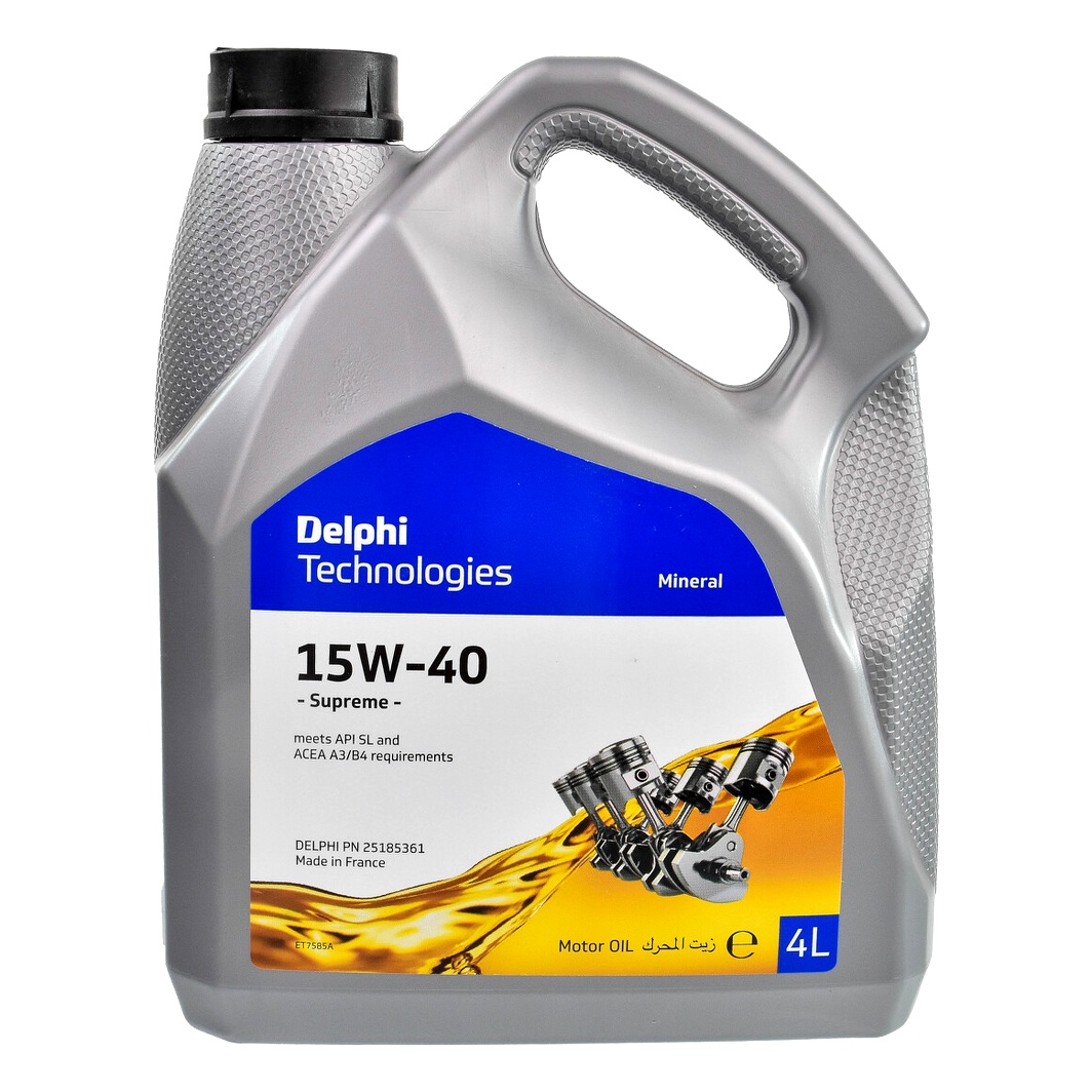 Моторна олива DELPHI Supreme 15W-40 4 л (25185361) - zapix