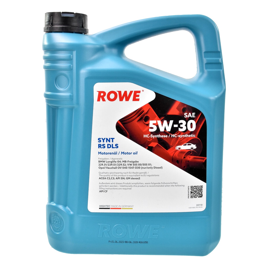 Моторна олива ROWE Synt RS DLS 5W-30 4 л (20118004099) - zapix