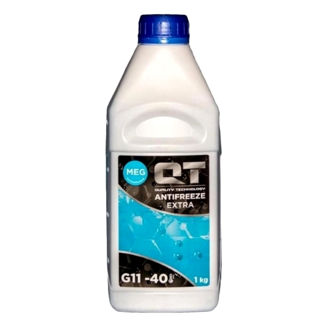 Готовий антифриз QT MEG Extra синій G11 -40 °C 1 л (QT563401) - zapix