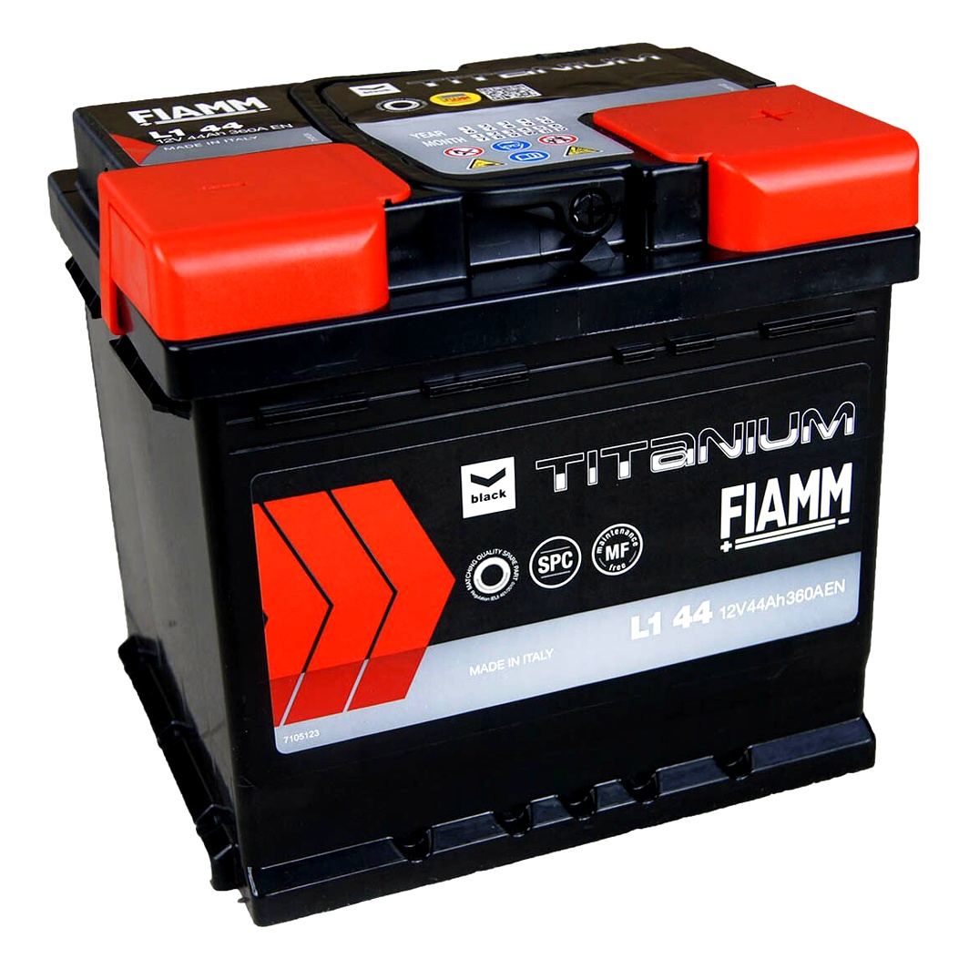 Акумулятор FIAMM Titanium Black 12V 44Ah 390A R+ 7905166 - zapix