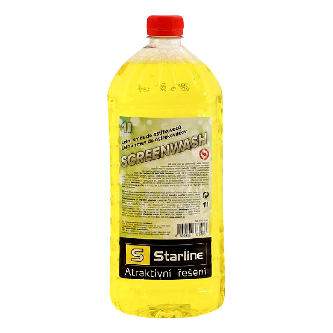 Омивач скла готовий літній STARLINE (ПЕТ) 1.5 л NASWL1PET - zapix