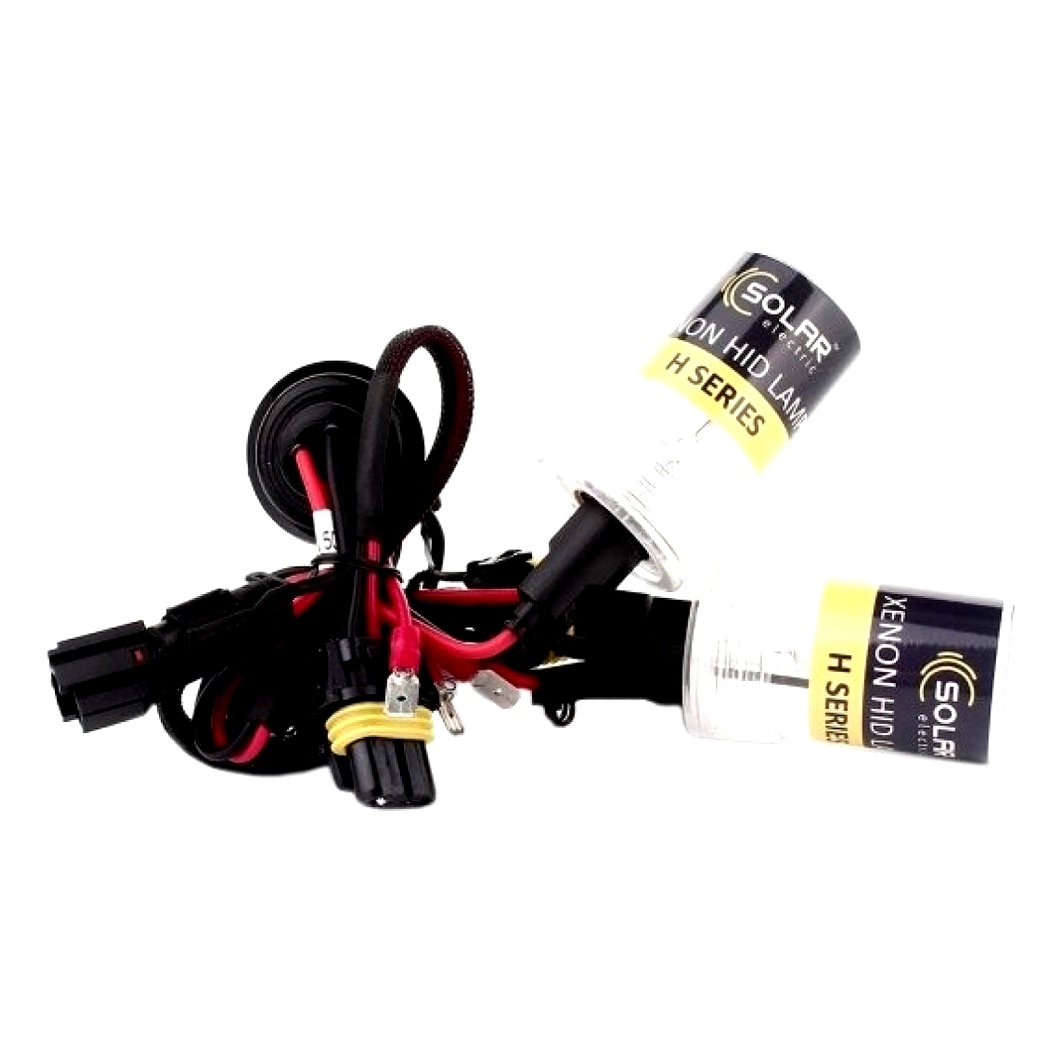 Автолампа ксенонова SOLAR H3 PK22s 35W 85V прозора 1361 - zapix