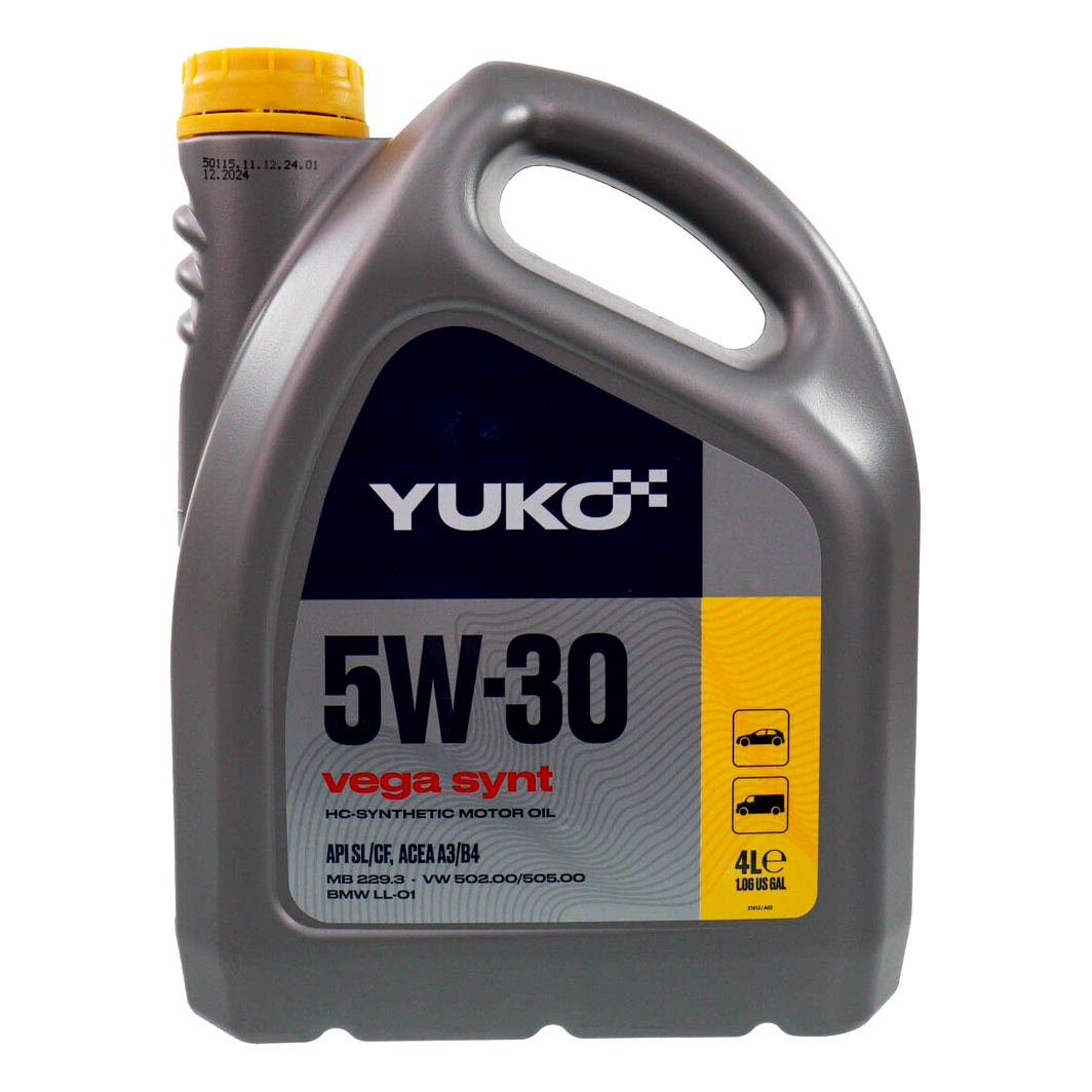 Моторное масло YUKO Vega Synt 5W-30 4 л (024017) - zapix