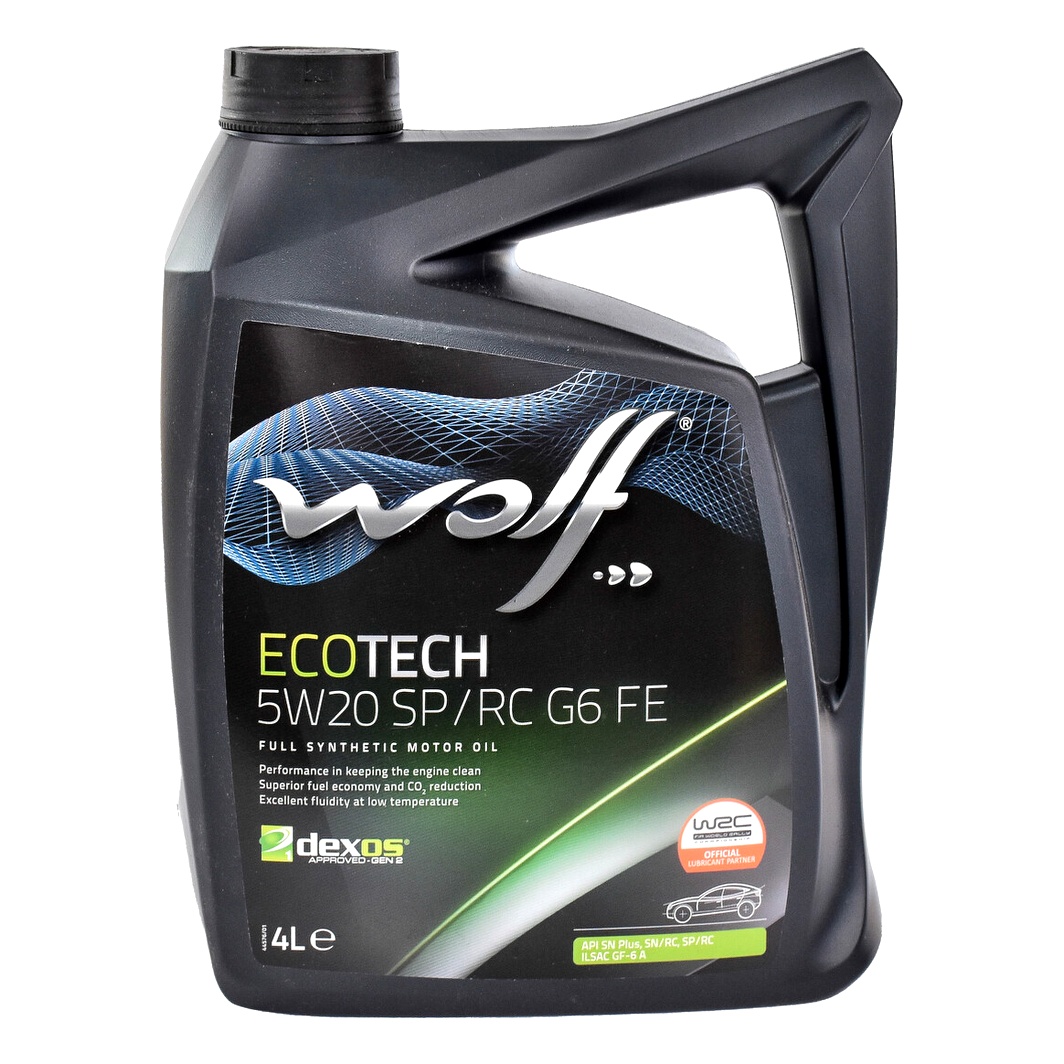 Моторна олива WOLF Ecotech SP/RC G6 FE 5W-20 4 л (1047277) - zapix