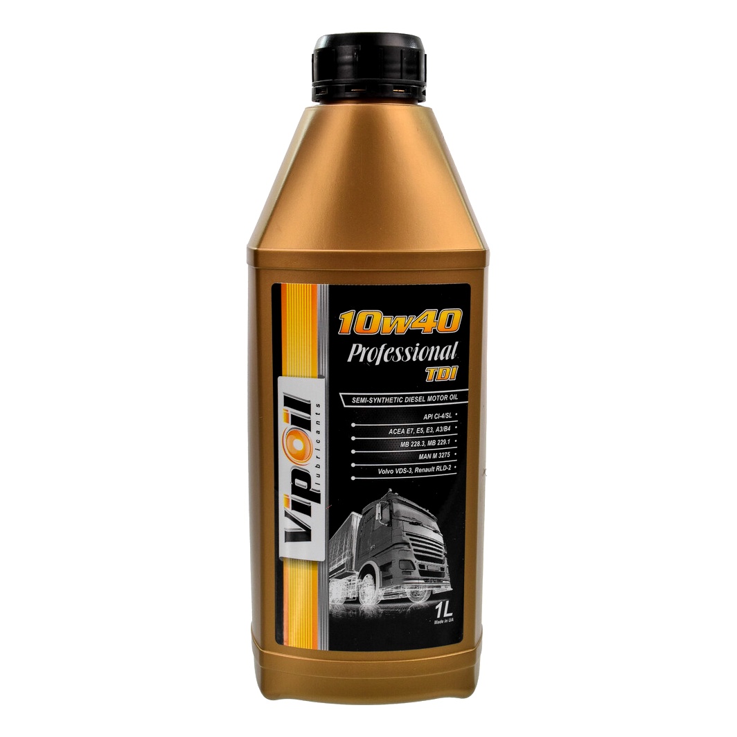Моторное масло VIPOIL Professional TDI 10W-40 1 л (162838) - zapix