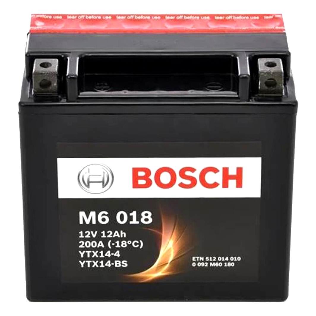 Акумулятор BOSCH 12V 12Ah 200A L+ 0092M60180 - zapix
