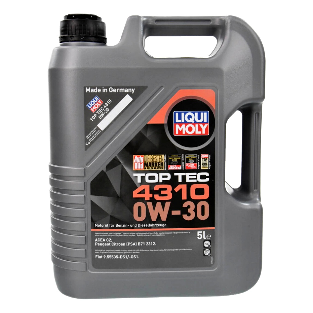 Моторное масло LIQUI MOLY Top Tec 4310 0W-30 5 л (2362) - zapix