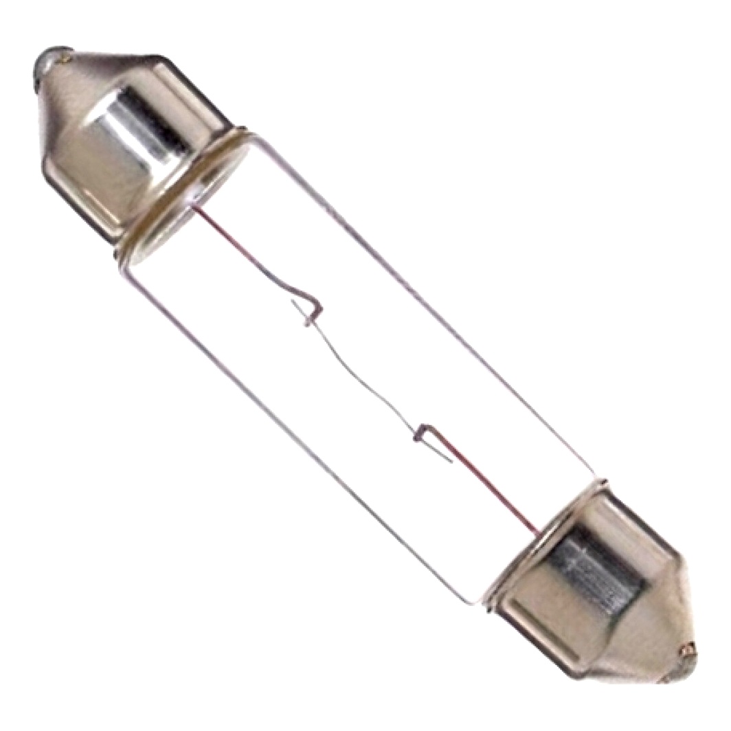 Автолампа розжарювання NARVA T10.5x43 SV8.5 5W 24V прозора 17185CP - zapix