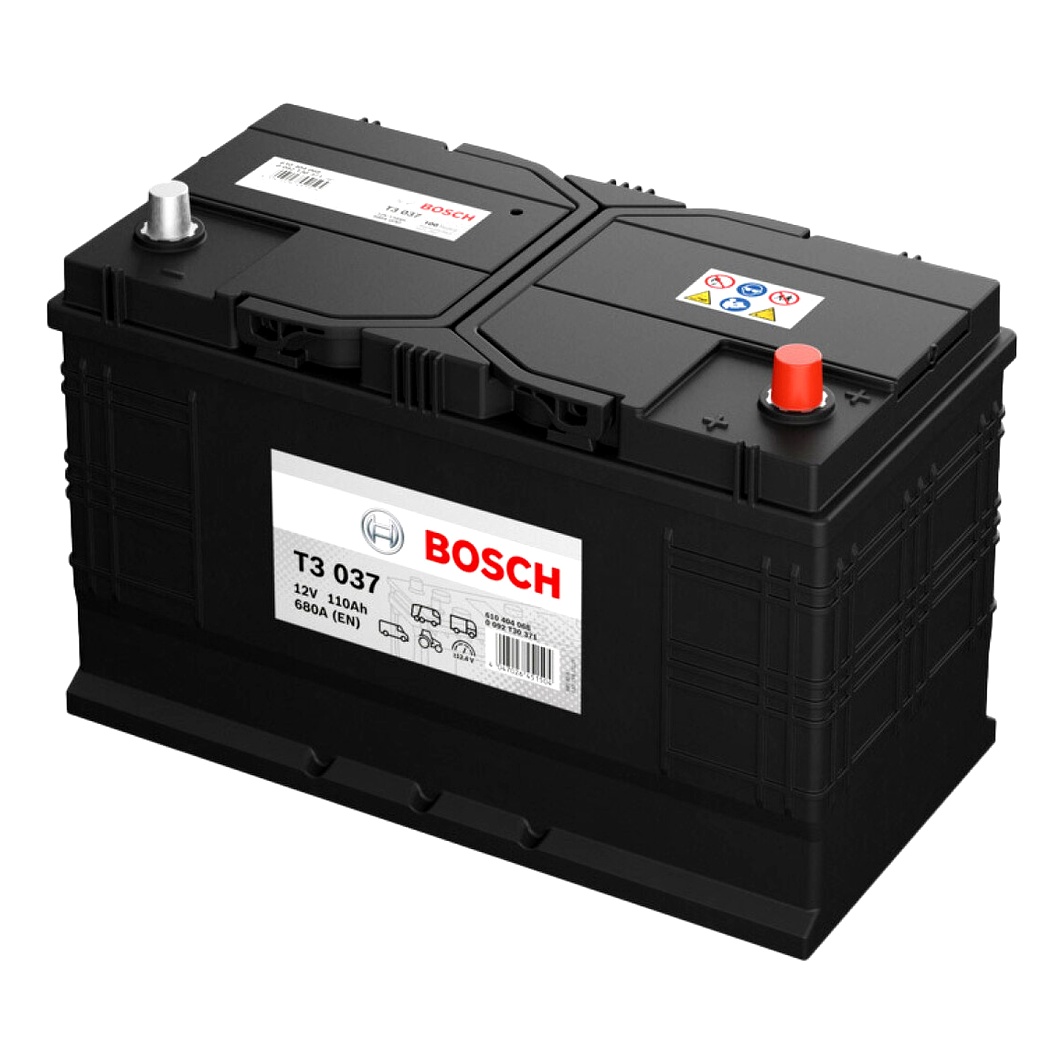 Акумулятор BOSCH T3 12V 110Ah 680A R+ 0092T30371 - zapix