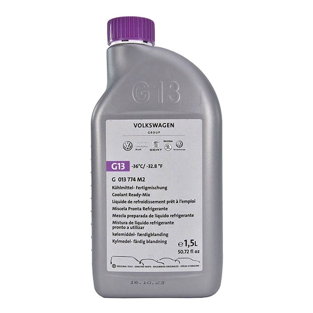 Готовий антифриз VAG фіолетовий G13 -36 °C 1.5 л (G013774M2) - zapix