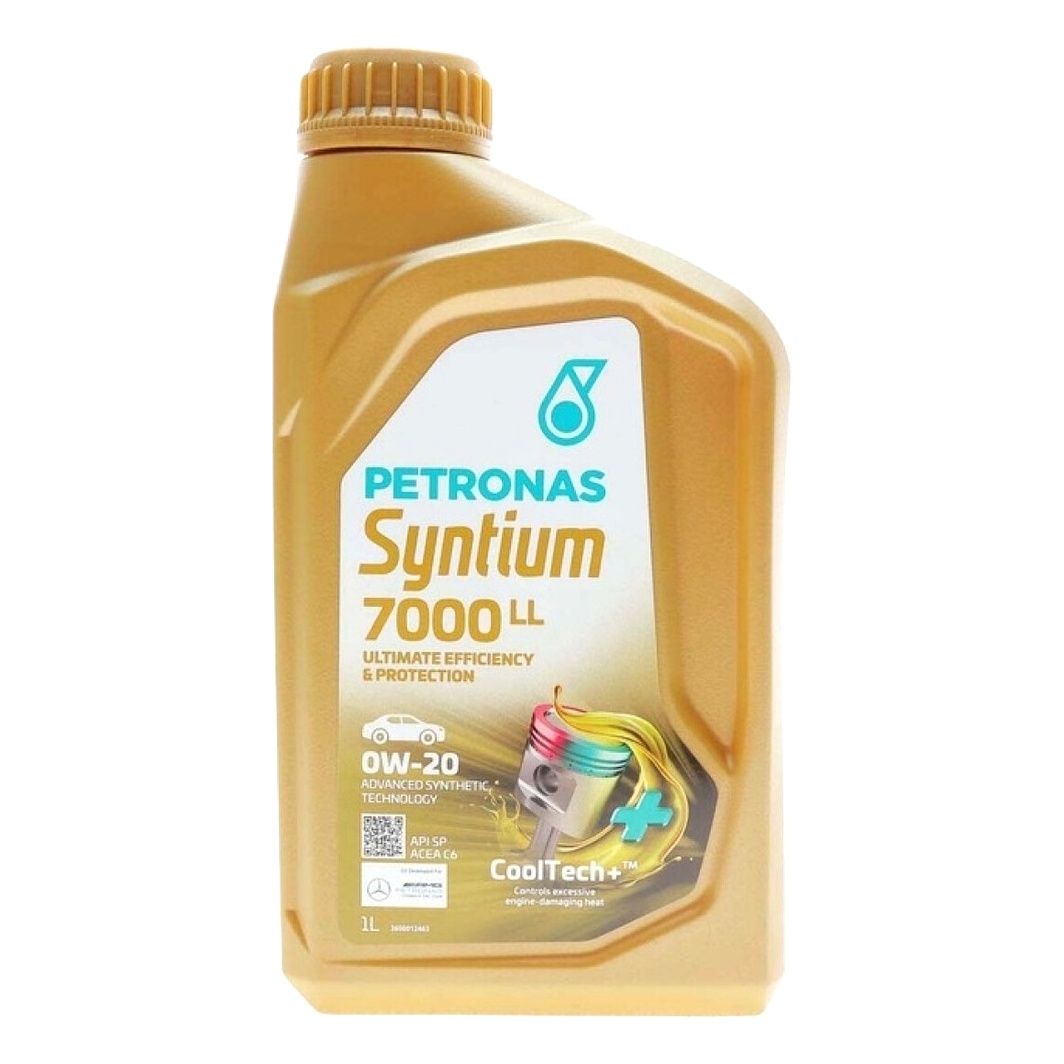 Моторна олива PETRONAS Syntium 7000 DME 0W-20 1 л (70716E18EU)