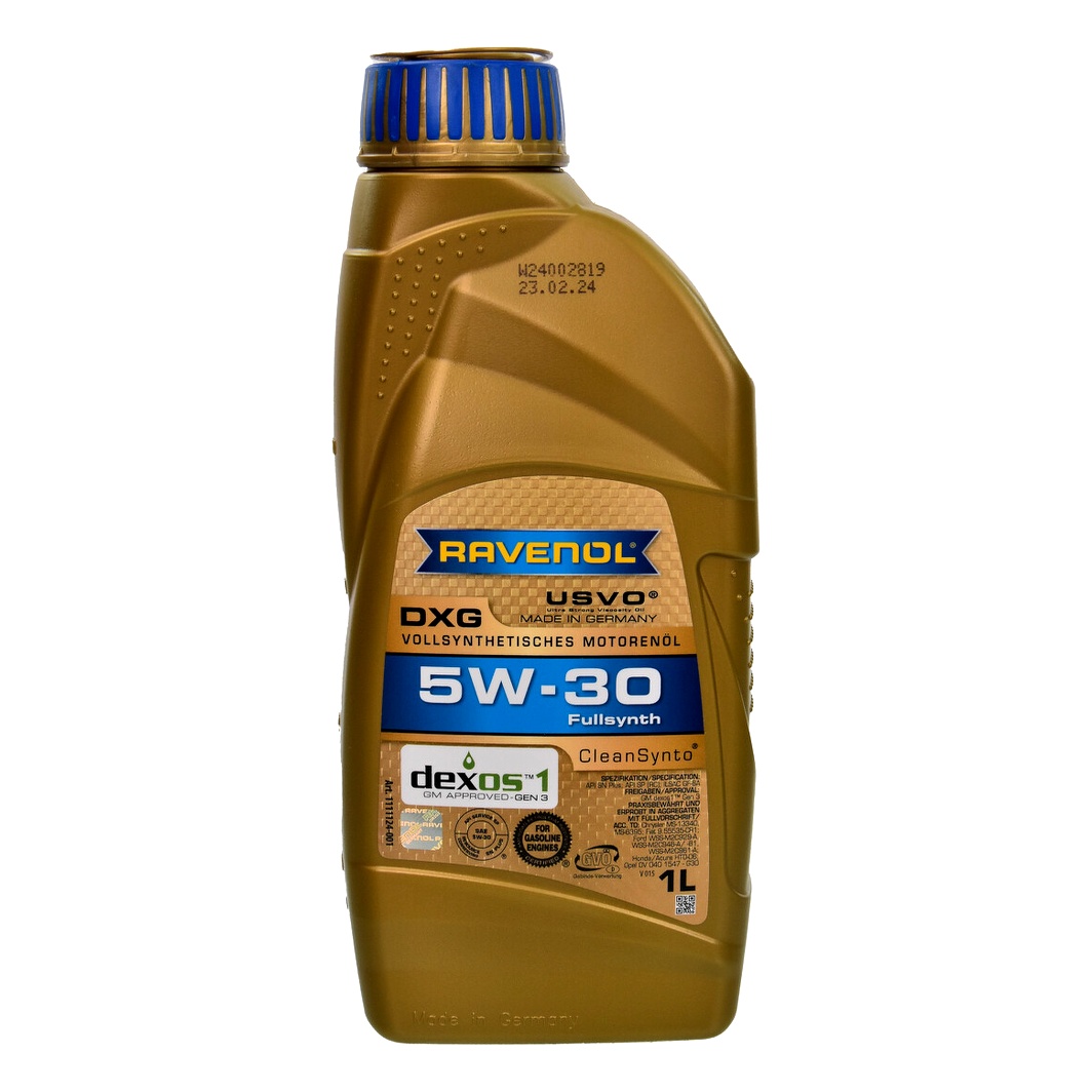 Моторное масло RAVENOL DXG 5W-30 1 л (1111124001) - zapix