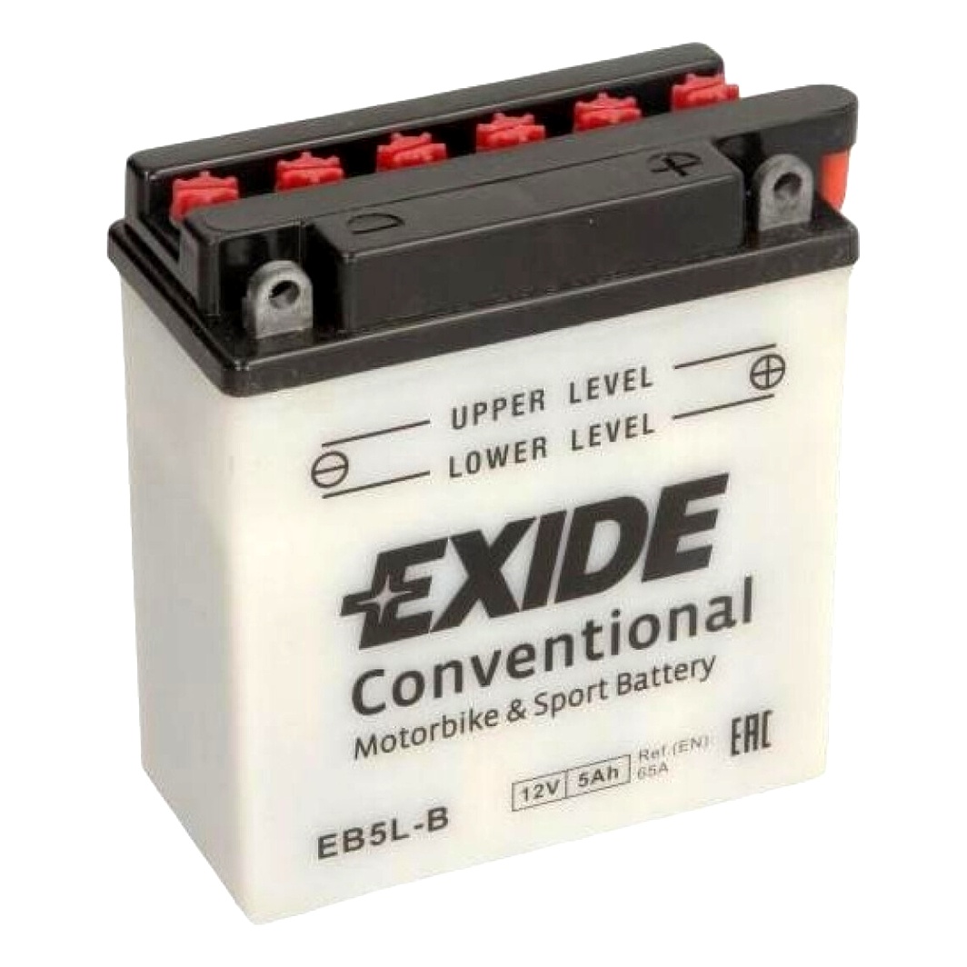 Акумулятор EXIDE Conventional 12V 5Ah 65A R+ YB5LB - zapix