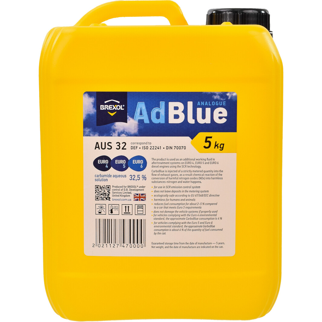 Adblue BREXOL 5 л 501579AUS32C5 - zapix
