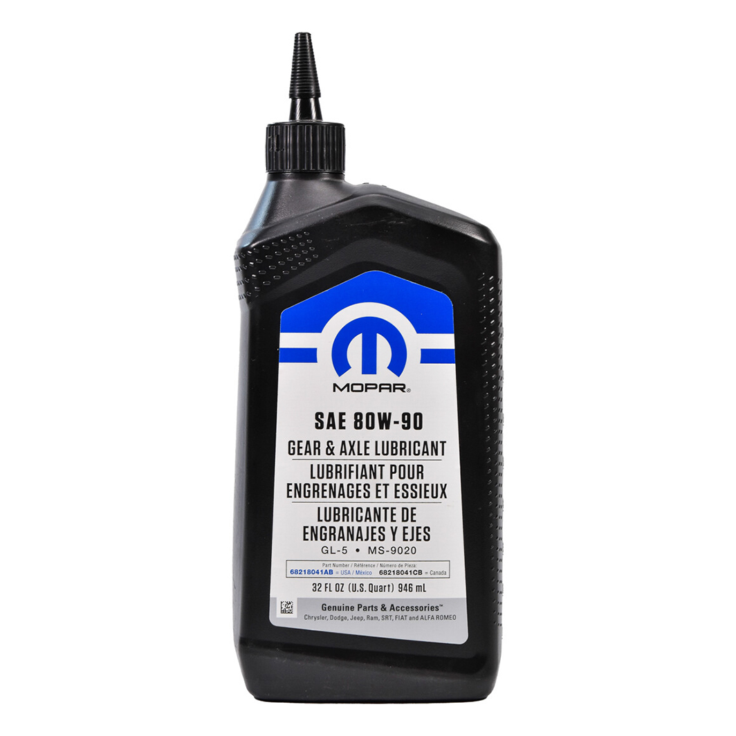Трансмиссионное масло MOPAR GL-5 80W-90 1 л 68218041AA - zapix