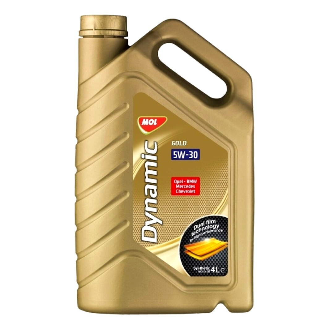 Моторна олива MOL Dynamic Gold 5W-30 4 л (13301107) - zapix
