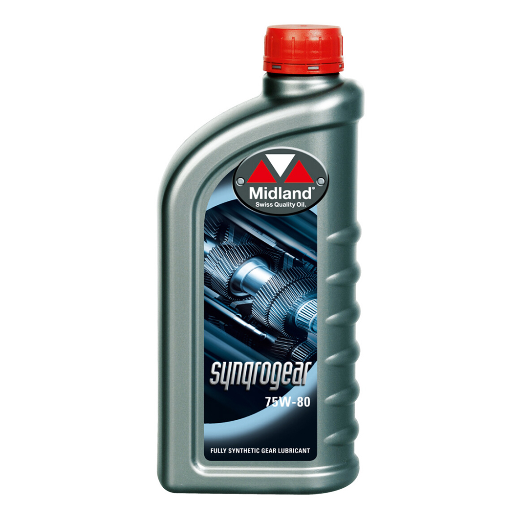 Трансмісійна олива MIDLAND Synqrogear GL-4 75W-80 1 л 114 - zapix