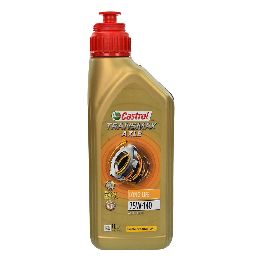 Трансмиссионное масло CASTROL Transmax Axle Long Life GL-5 75W-140 1 л EBSYNTLL12X1L - zapix