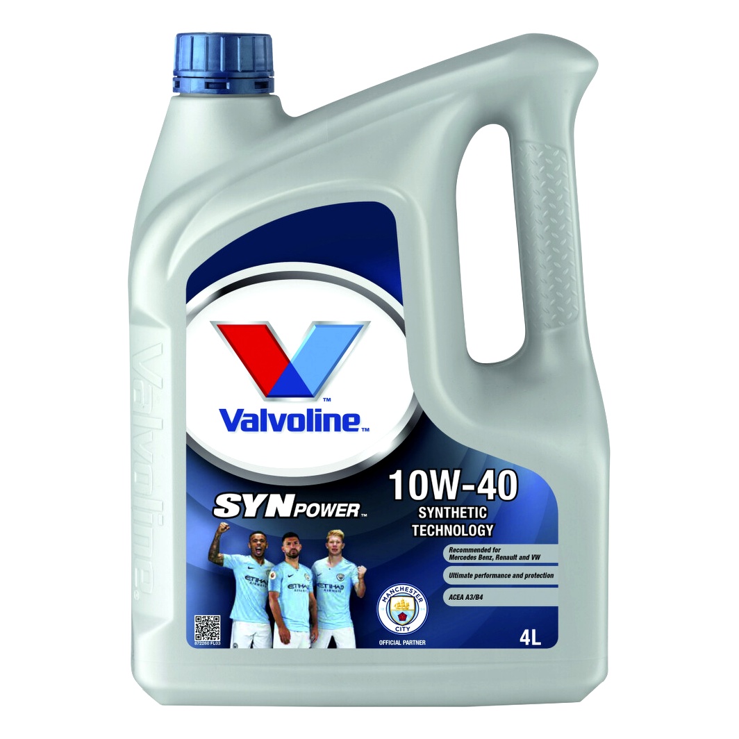 Моторна олива VALVOLINE SynPower 10W-40 4 л (872260) - zapix