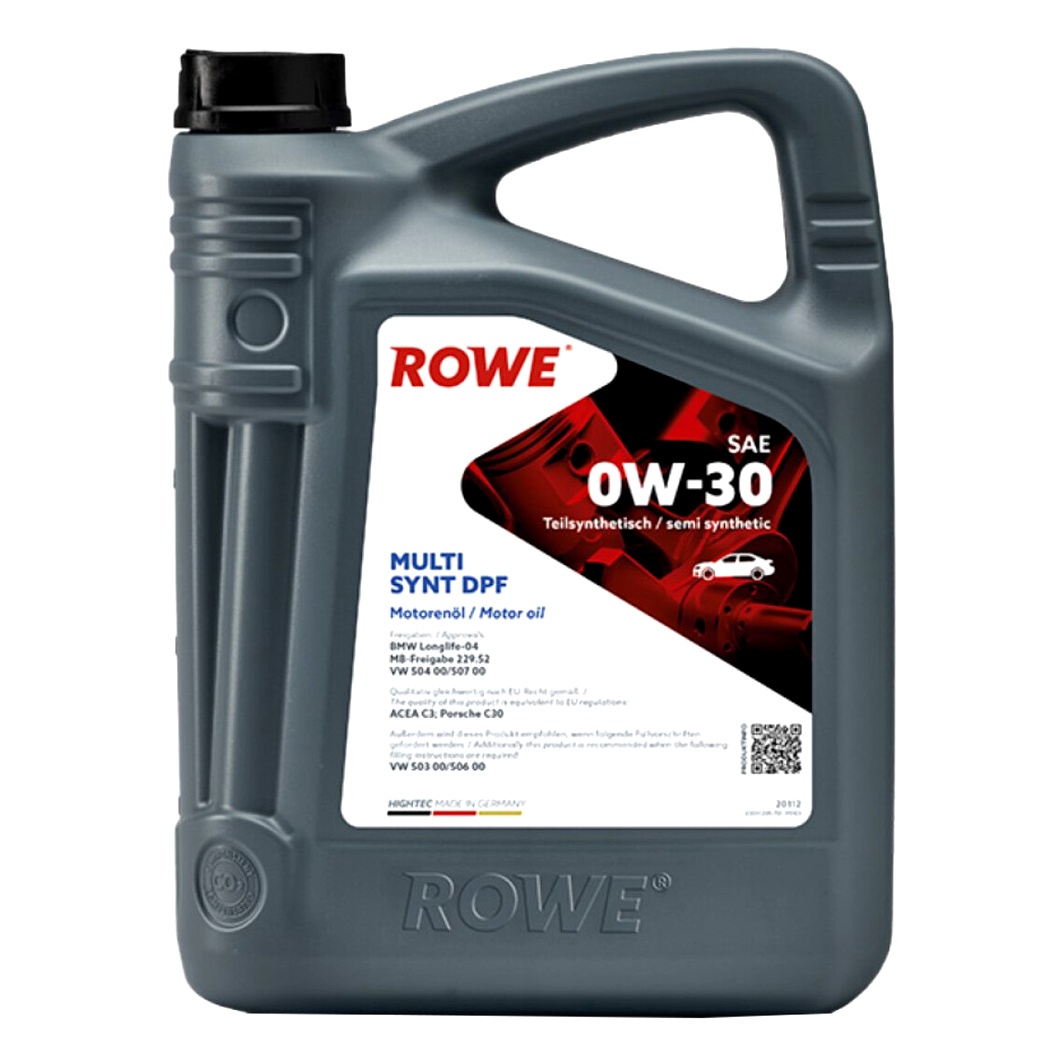 Моторна олива ROWE Multi Synt DPF 0W-30 5 л (20112005099) - zapix