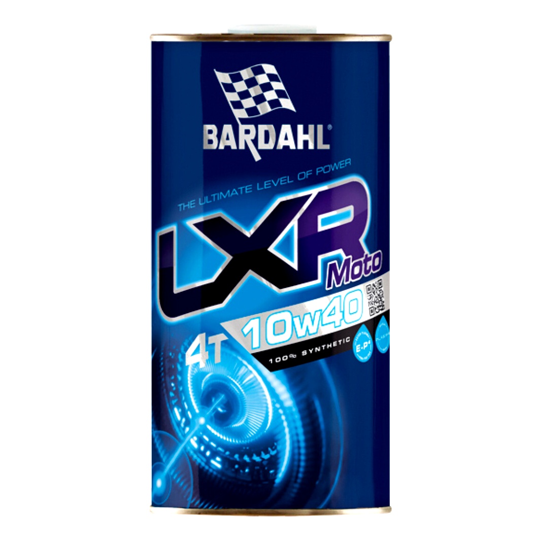 Моторное масло BARDAHL Plasma LXR-Moto 4T 10W-40 синтетическое 1 л 33161 - zapix