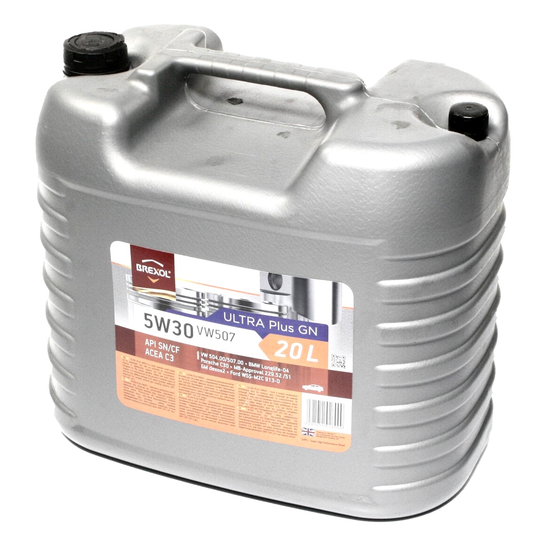 Моторна олива BREXOL Ultra Plus VW507 5W-30 20 л (48391051026) - zapix