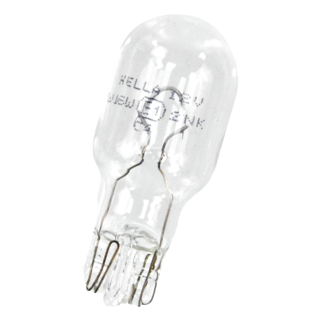 Автолампа розжарювання HELLA W16W W2.1x9.5d 16W 12V прозора 8GA008246001 - zapix