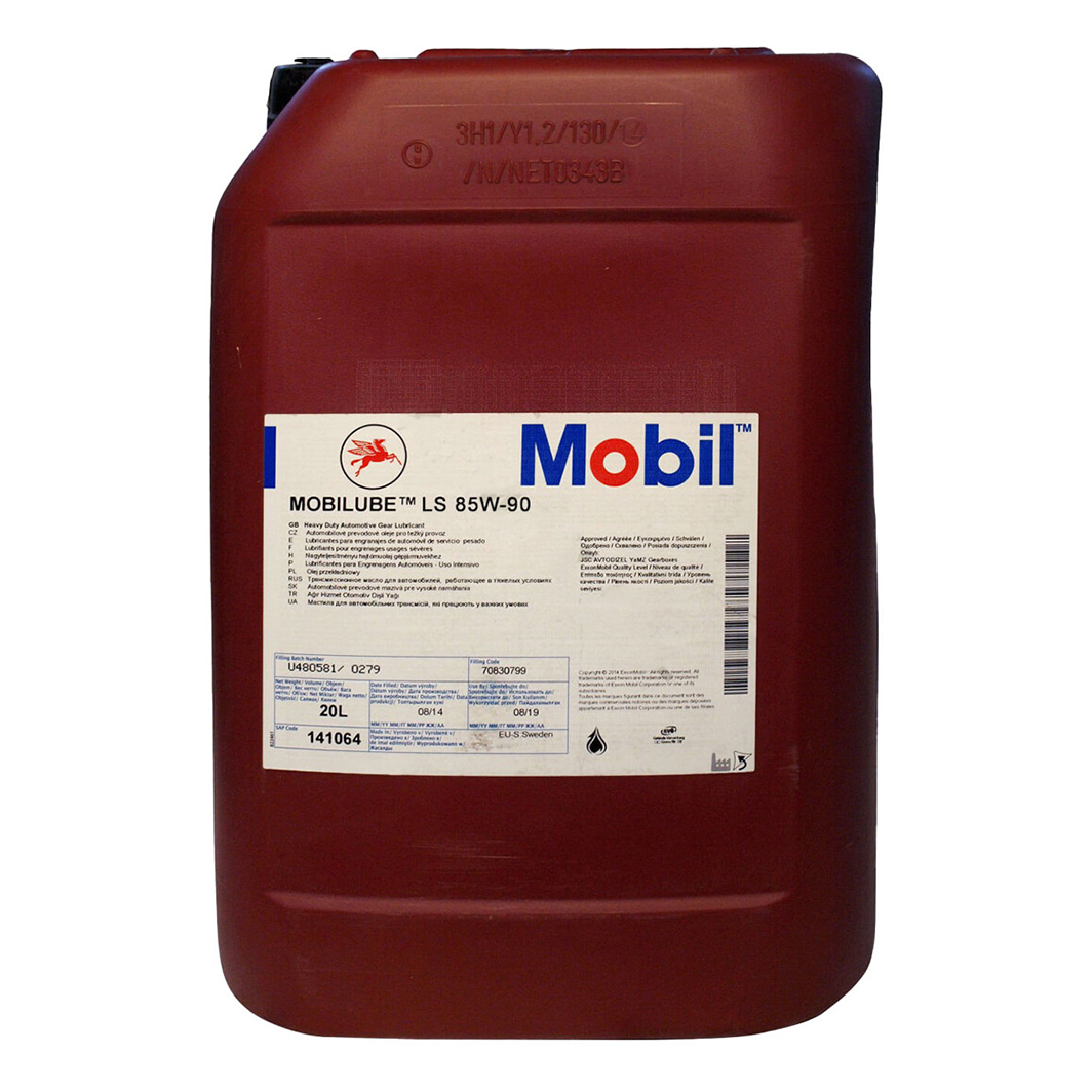 Трансмиссионное масло MOBIL Mobilube LS GL-5 85W-90 20 л 127838 - zapix