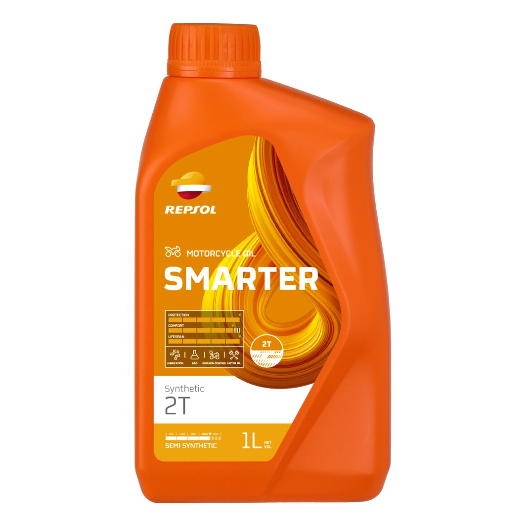 Моторное масло REPSOL Smarter Synthetic 2T синтетическое 1 л RPP2120ZHC - zapix