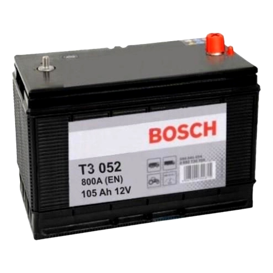 Акумулятор BOSCH T3 12V 105Ah 800A R+ 0092T30520 - zapix