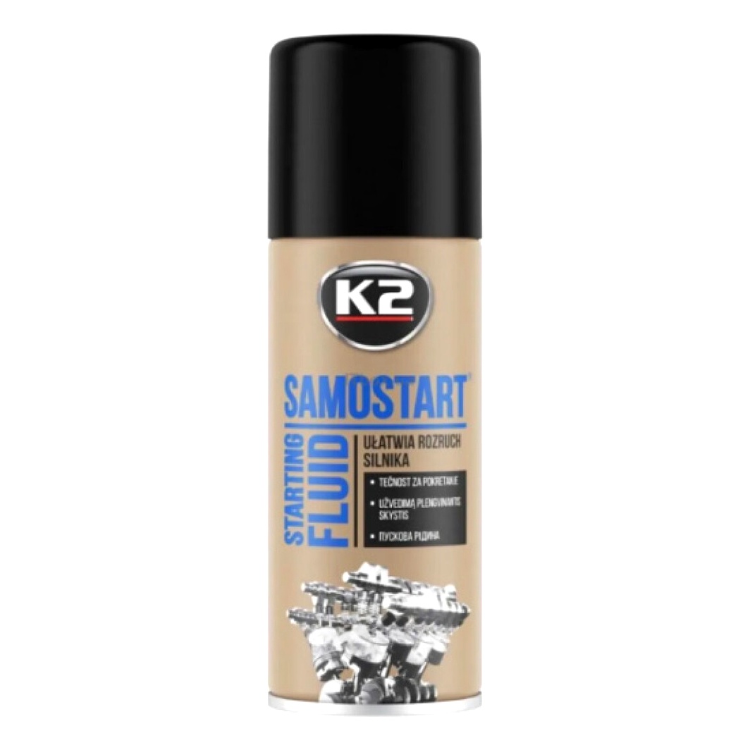 Присадка K2 Стартова рідина SamoStart 400 мл (T440) - zapix