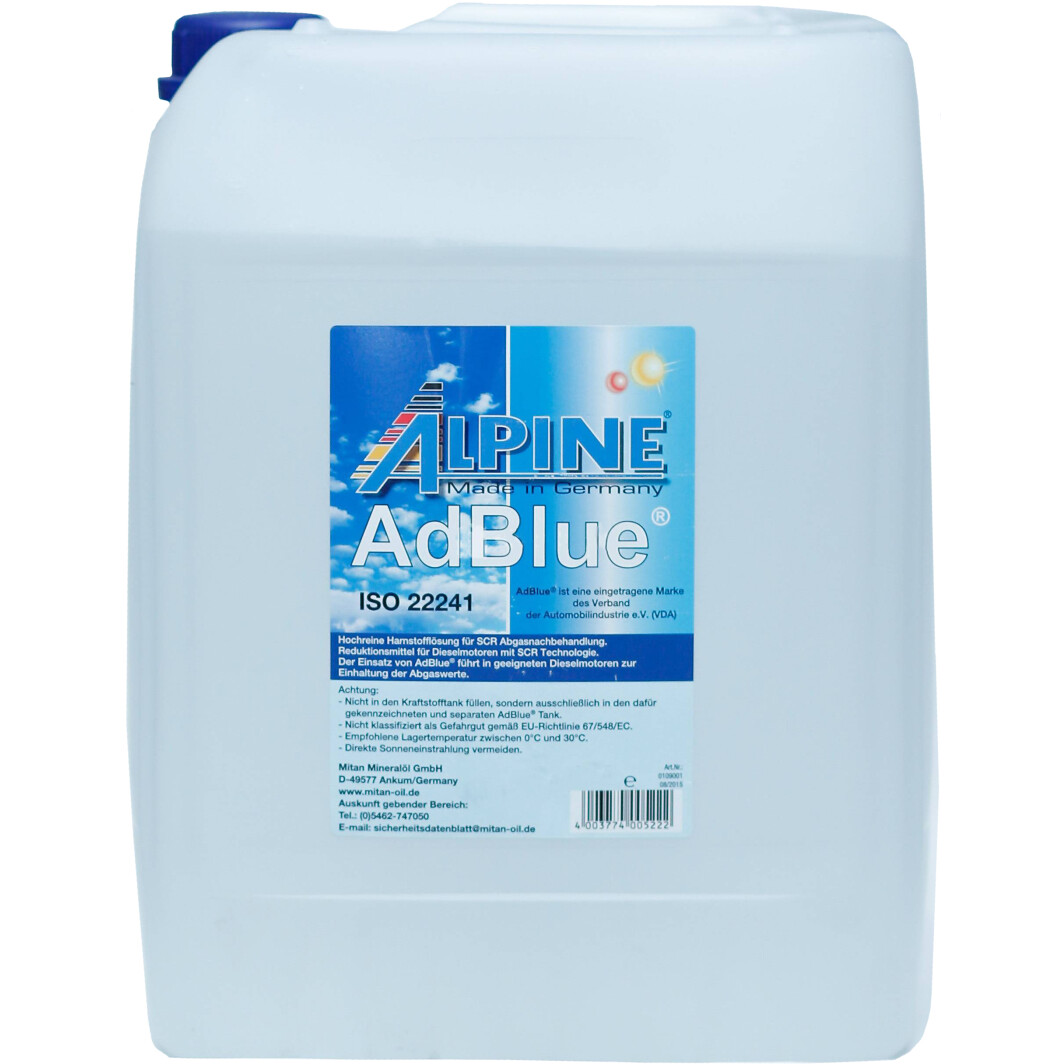 Adblue ALPINE 20 л 900420 - zapix