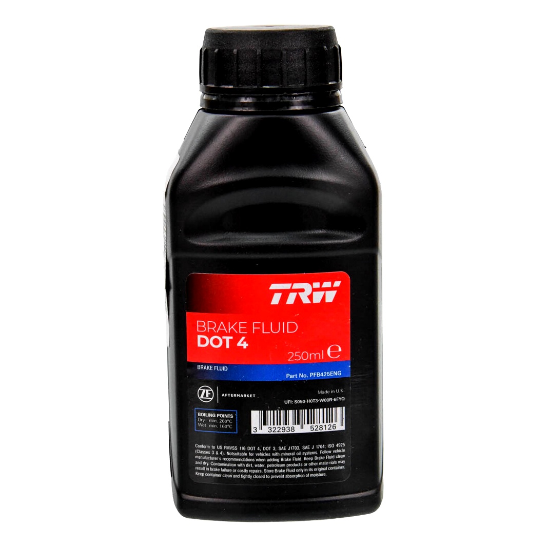 Гальмівна рідина TRW DOT 4 пластик 0.25 л PFB425 - zapix