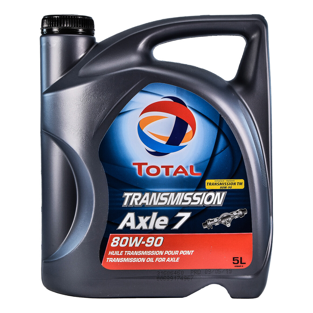 Трансмиссионное масло TOTAL AXLE 7 GL-5 80W-90 5 л TRANSAXLE780W905L - zapix