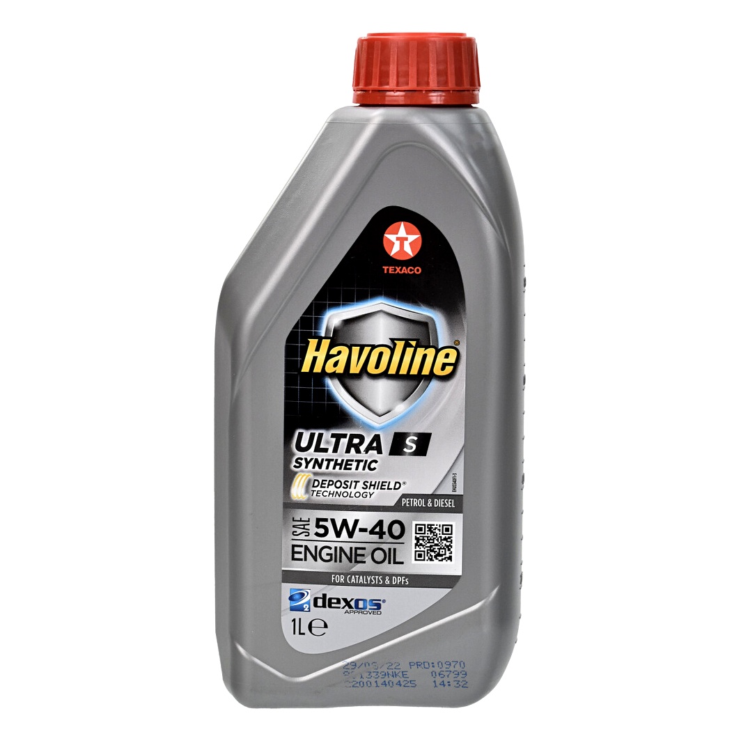 Моторное масло TEXACO Havoline Ultra S 5W-40 1 л (801339NKE) - zapix