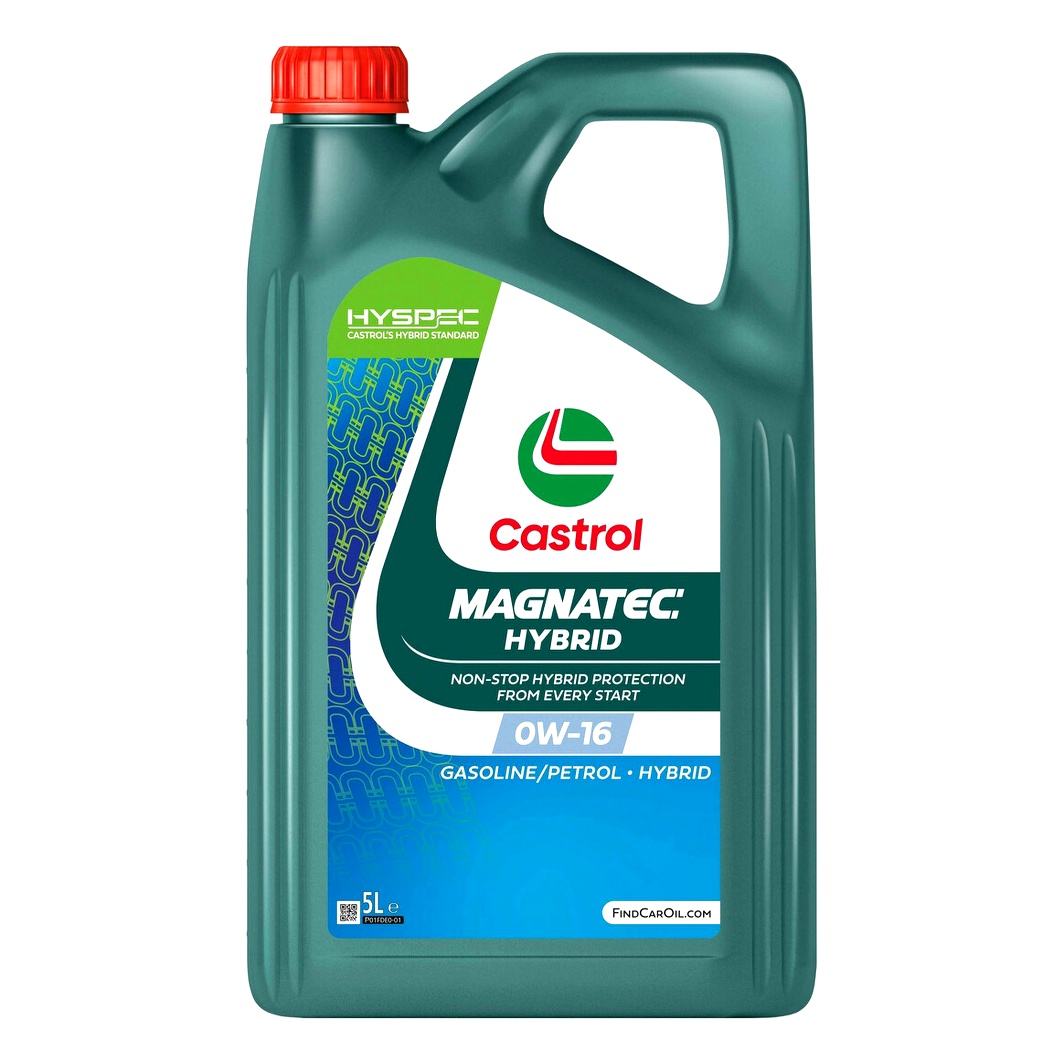 Моторное масло CASTROL Magnatec Hybrid 0W-16 5 л (15F6FA) - zapix