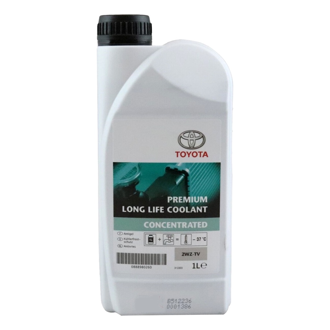 Концентрат антифризу TOYOTA / LEXUS Premium Long Life синій -37 °C 1 л (0888980260) - zapix
