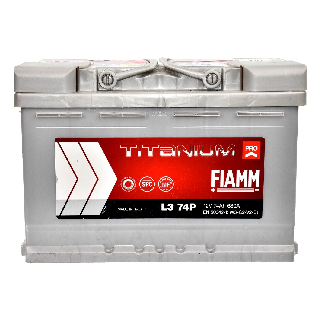 Акумулятор FIAMM Titanium Pro 12V 74Ah 680A R+ 7905154 - zapix