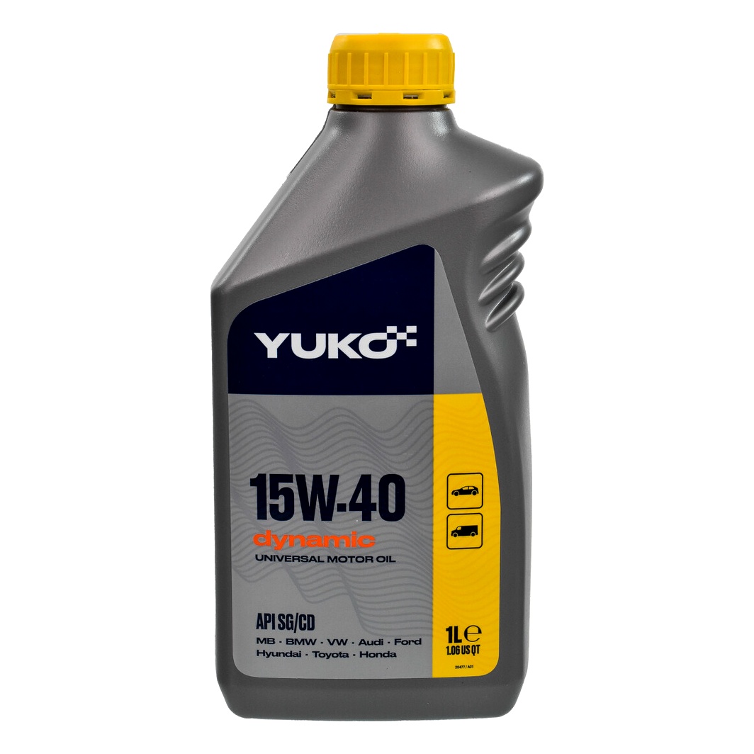 Моторное масло YUKO Dynamic 15W-40 1 л (020513) - zapix