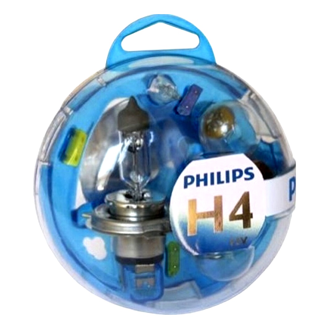 Автолампа PHILIPS Essential H4 P43t 12V прозора 70034328 - zapix