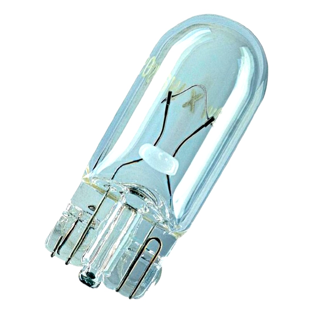 Автолампа розжарювання OSRAM Original Line W3W W2.1x9.5d 3W 24V прозора 2841 - zapix