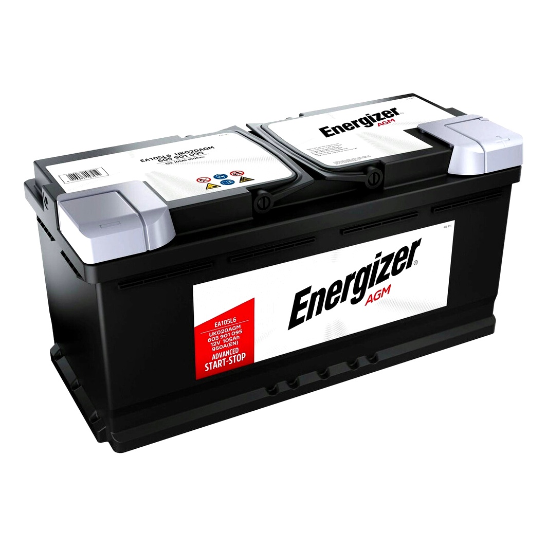 Акумулятор ENERGIZER Premium AGM 12V 105Ah 950A R+ 605901095 - zapix