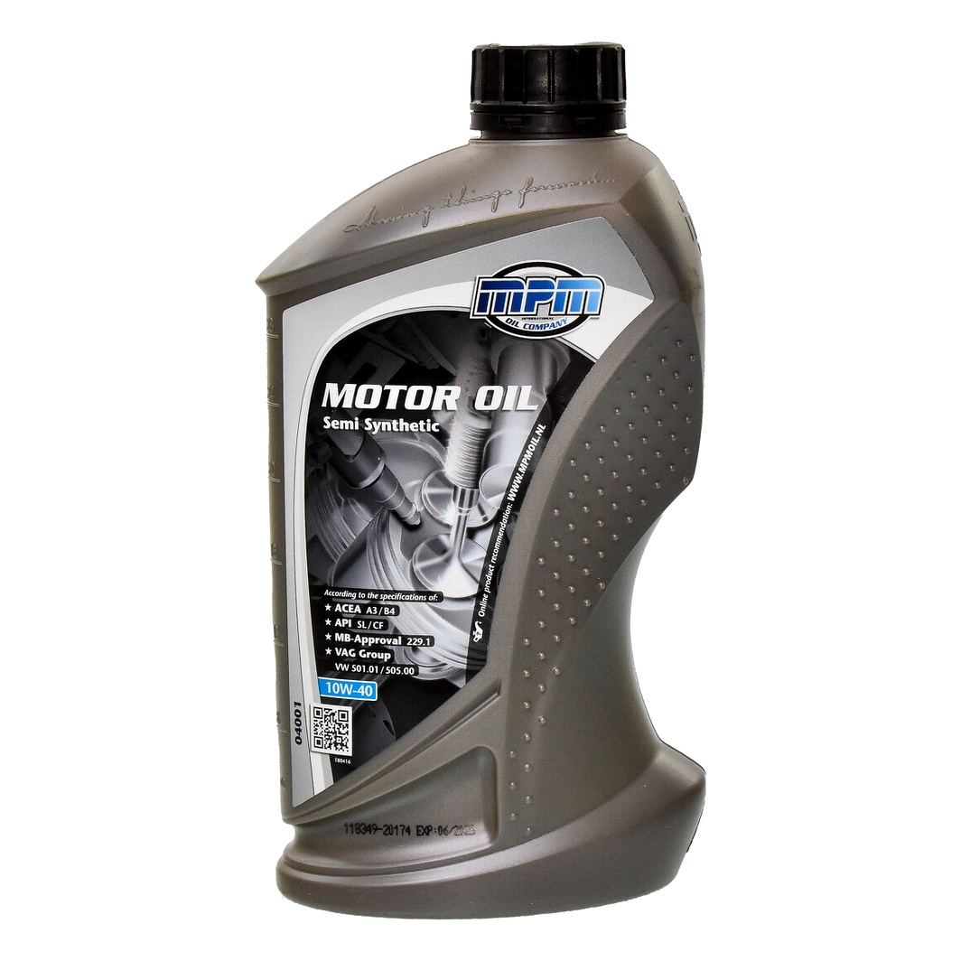 Моторное масло MPM Semi Synthetic 10W-40 1 л (04001) - zapix