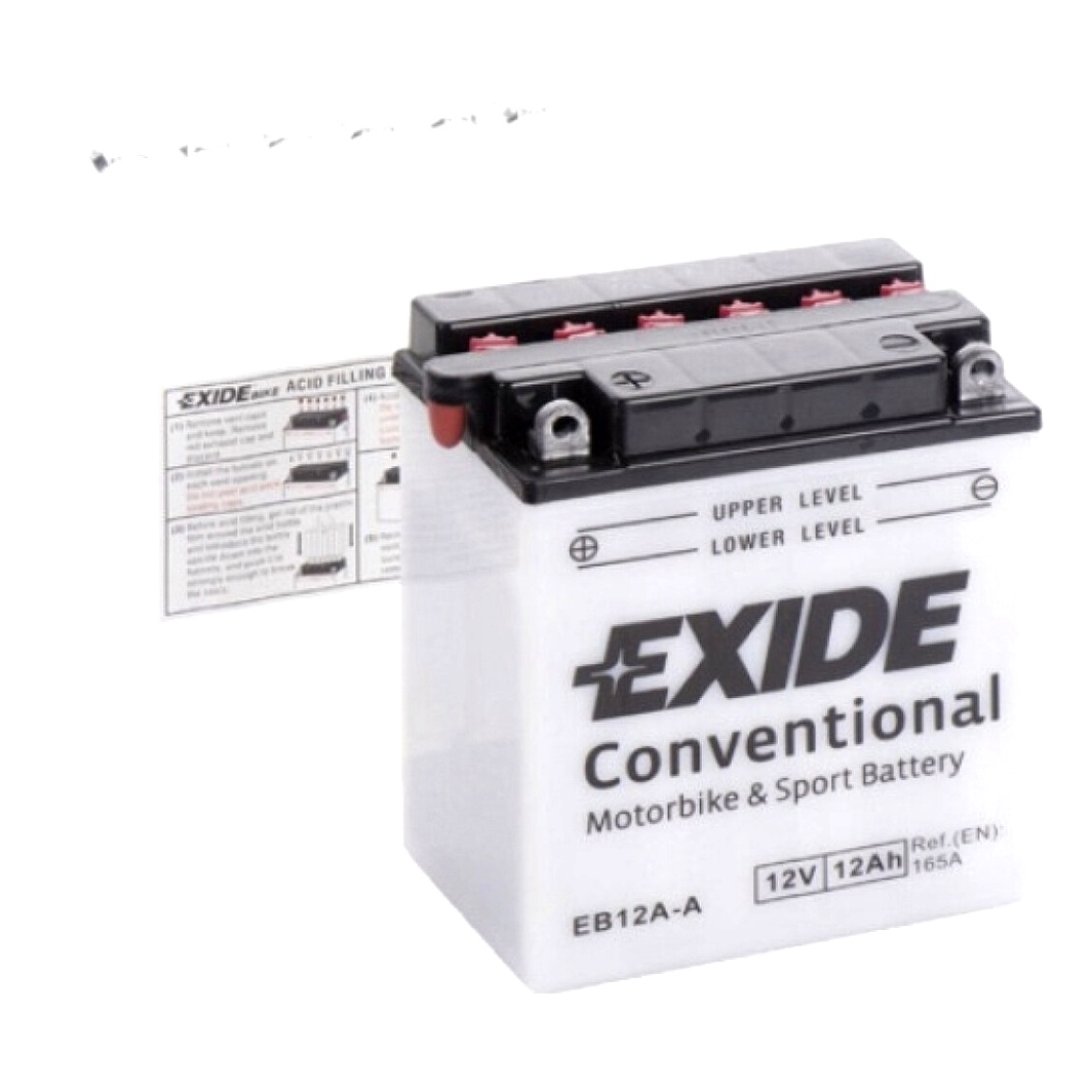 Акумулятор EXIDE Conventional 12V 12Ah 165A L+ EB12AA - zapix