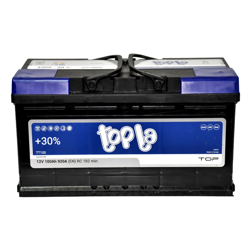 Акумулятор TOPLA Top 12V 100Ah 920A R+ 118800 - zapix