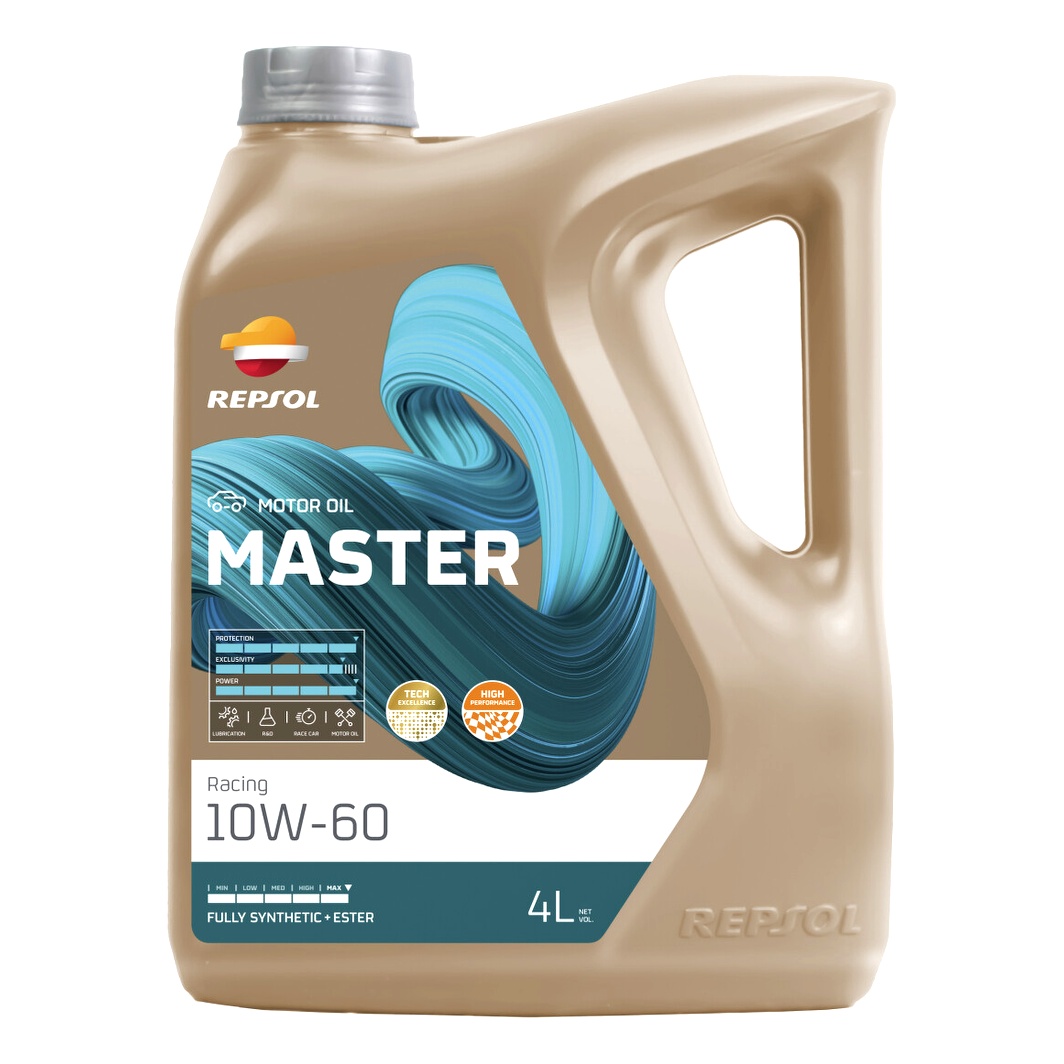 Моторное масло REPSOL Master Racing 10W-60 4 л (RPP0001PGB) - zapix
